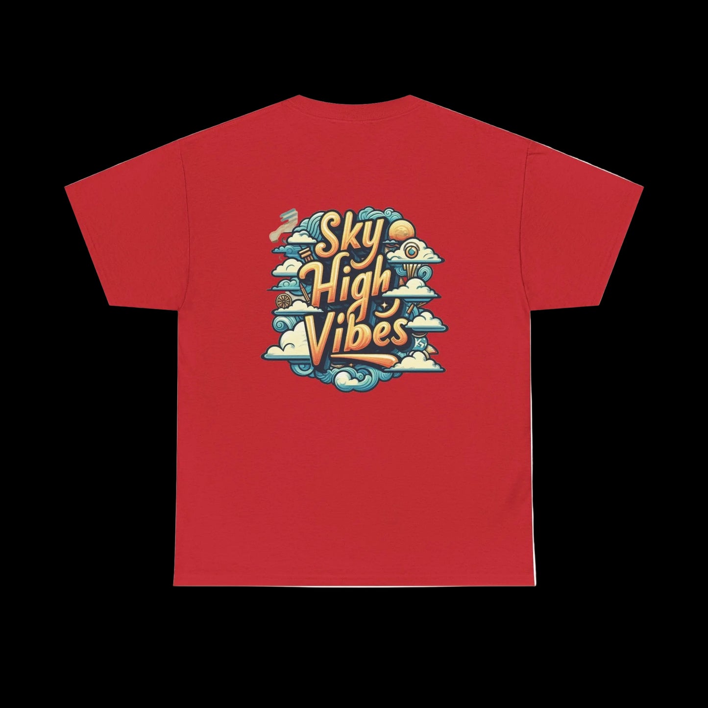 SHV - Retro Cloud Graphic Tee ("SHV" Chest Accent)