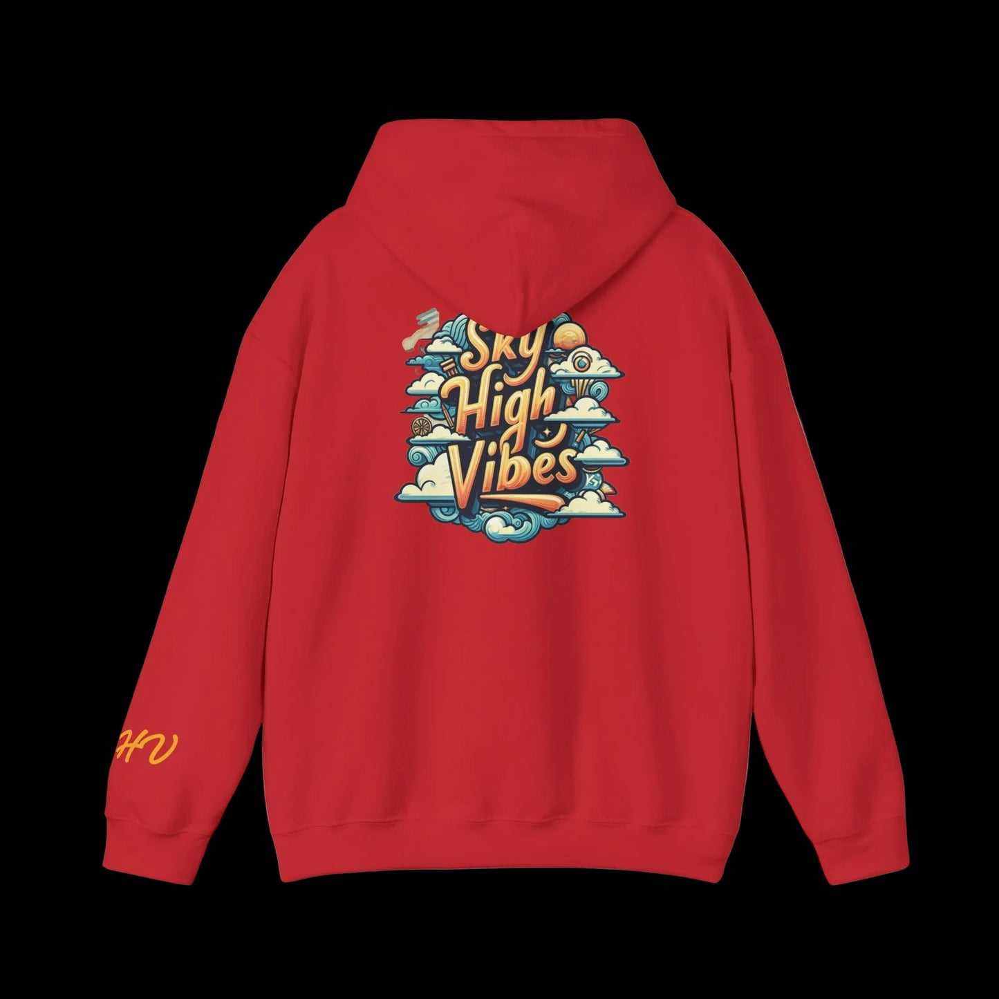 SHV - Retro Cloud Graphic Pullover ("SHV" Chest Accent)