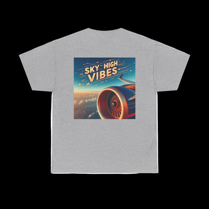 Altitude Attitude - Sky High Vibes "Uplifting" Heavy Cotton Tee