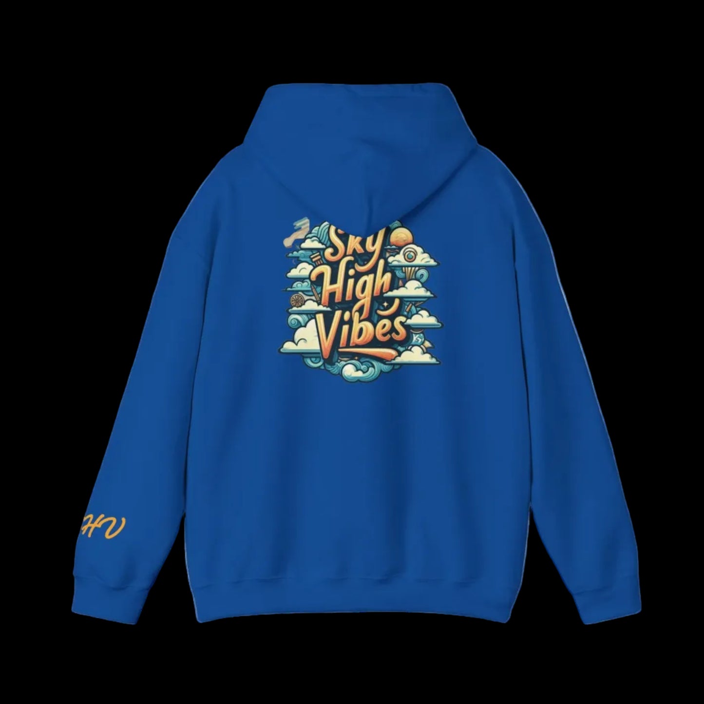 SHV - Retro Cloud Graphic Pullover ("SHV" Chest Accent)