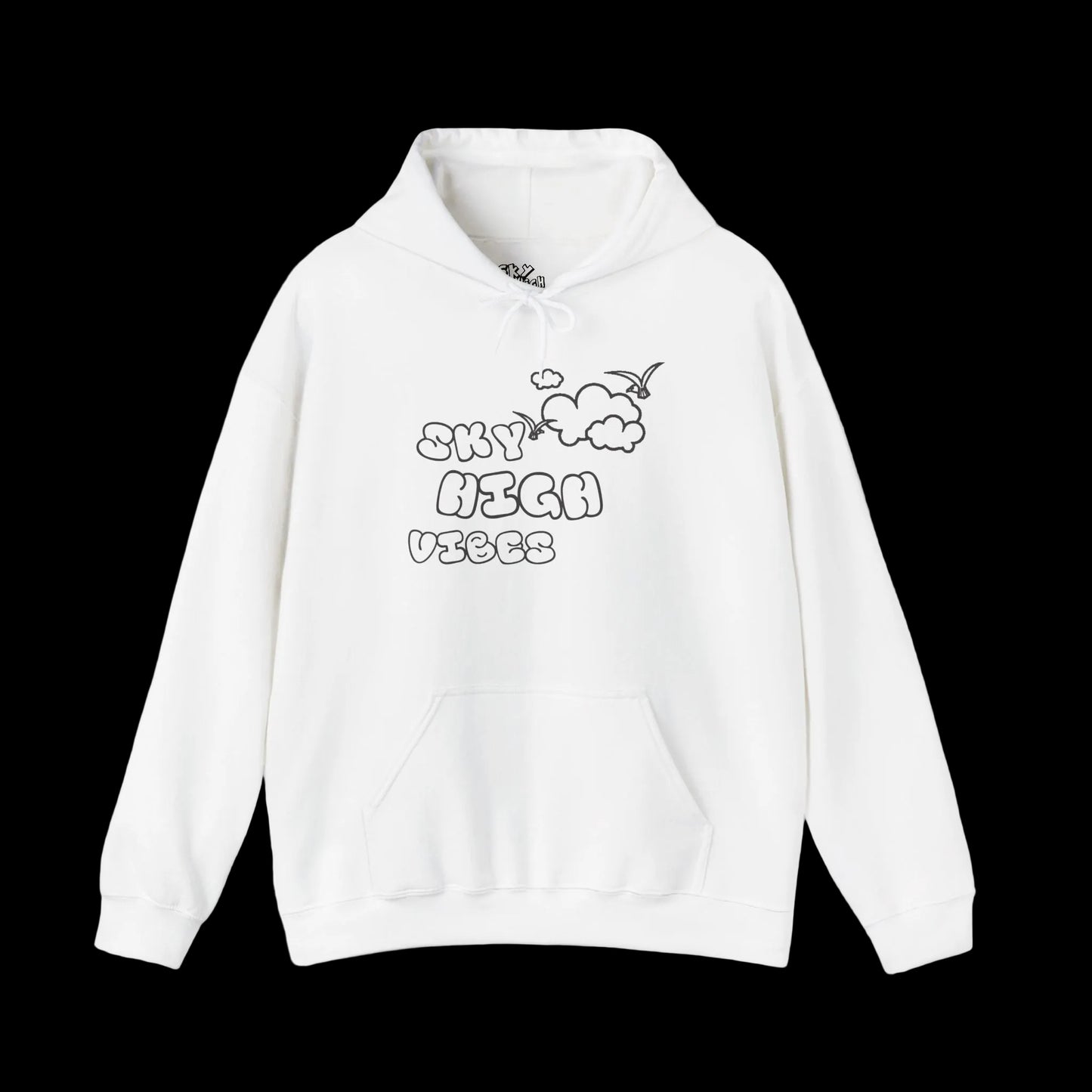Stay High Vibes - "HandDrawn" Graphic Pullover
