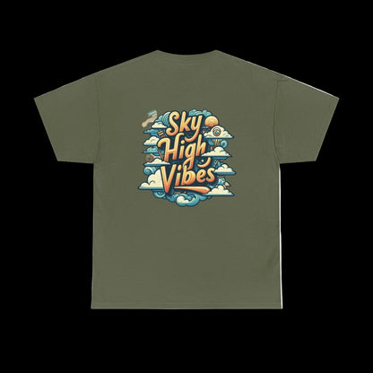 SHV - Retro Cloud Graphic Tee ("SHV" Chest Accent)