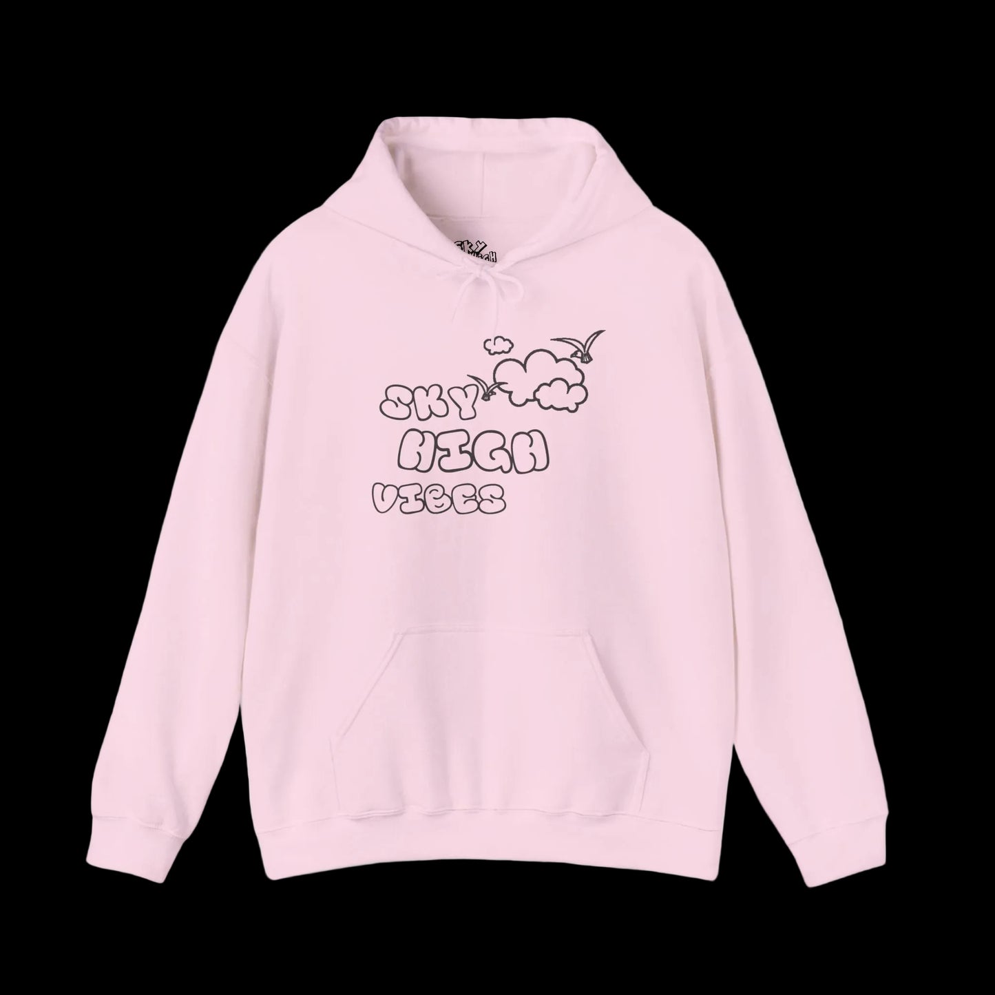 Stay High Vibes - "HandDrawn" Graphic Pullover