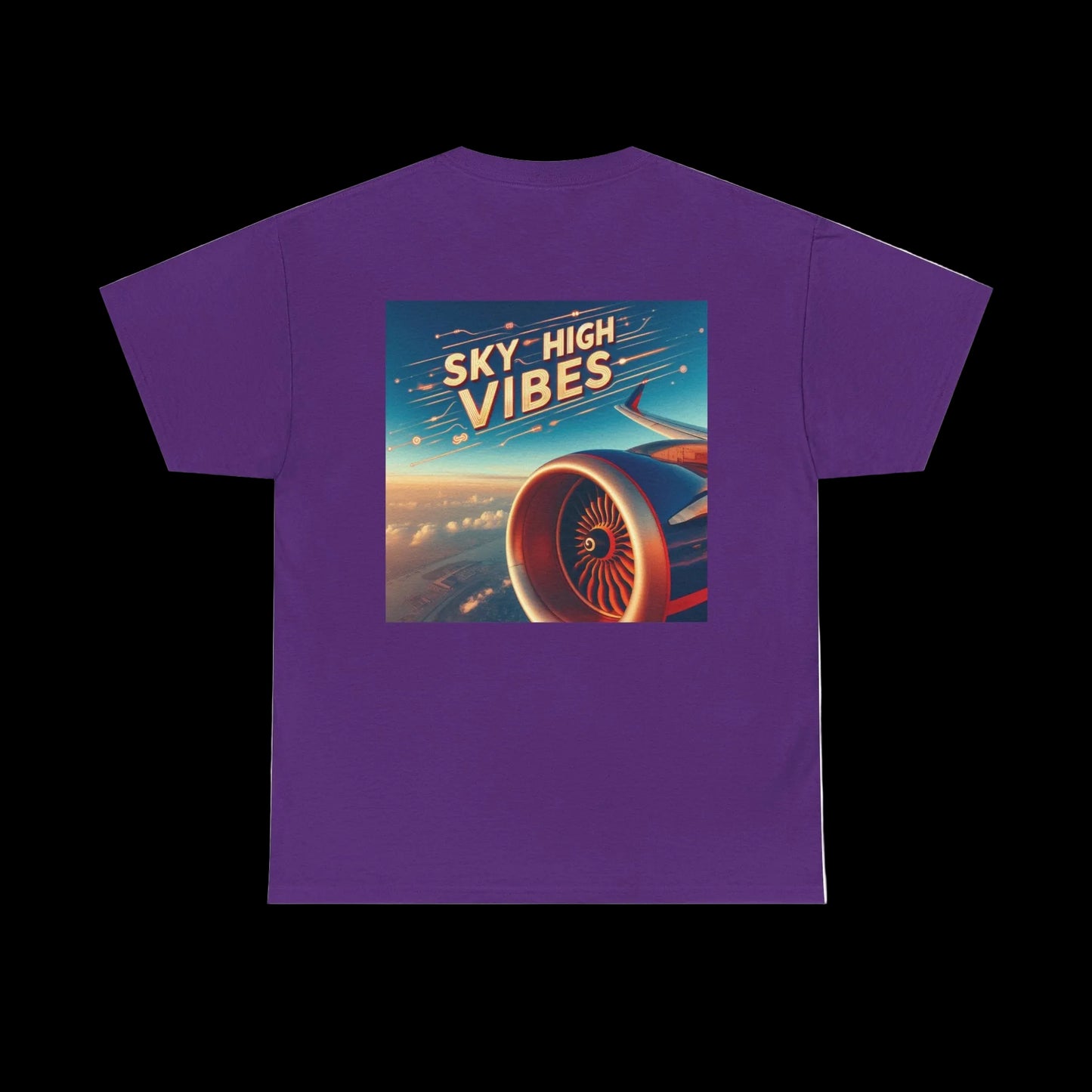 Altitude Attitude - Sky High Vibes "Uplifting" Heavy Cotton Tee