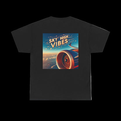 Altitude Attitude - Sky High Vibes "Uplifting" Heavy Cotton Tee