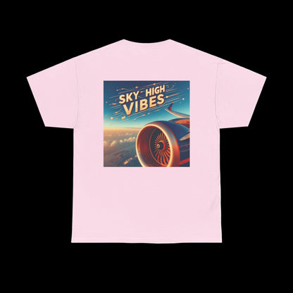 Altitude Attitude - Sky High Vibes "Uplifting" Heavy Cotton Tee