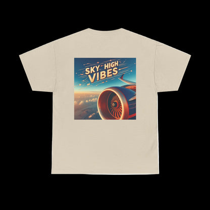 Altitude Attitude - Sky High Vibes "Uplifting" Heavy Cotton Tee