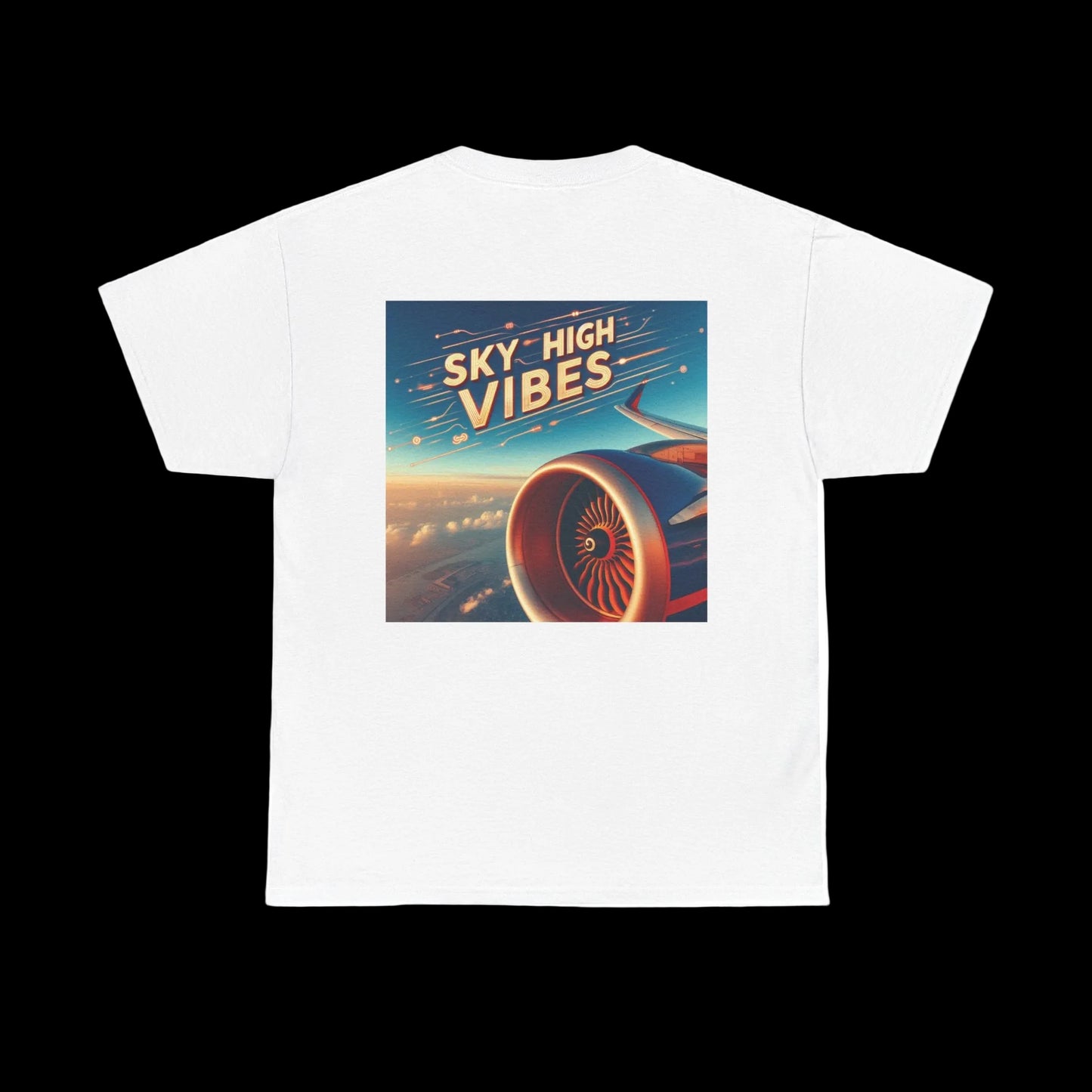 Altitude Attitude - Sky High Vibes "Uplifting" Heavy Cotton Tee