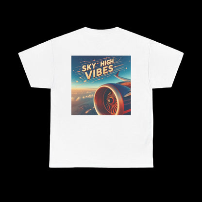 Altitude Attitude - Sky High Vibes "Uplifting" Heavy Cotton Tee
