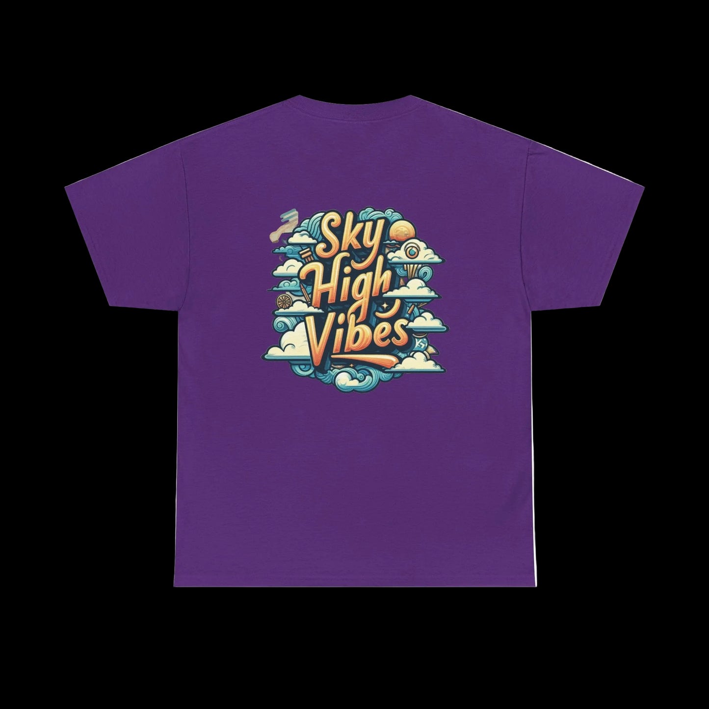 SHV - Retro Cloud Graphic Tee ("SHV" Chest Accent)