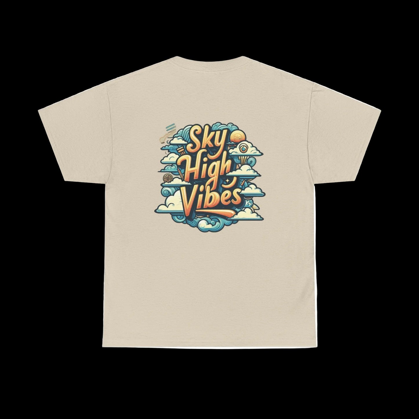 SHV - Retro Cloud Graphic Tee ("SHV" Chest Accent)