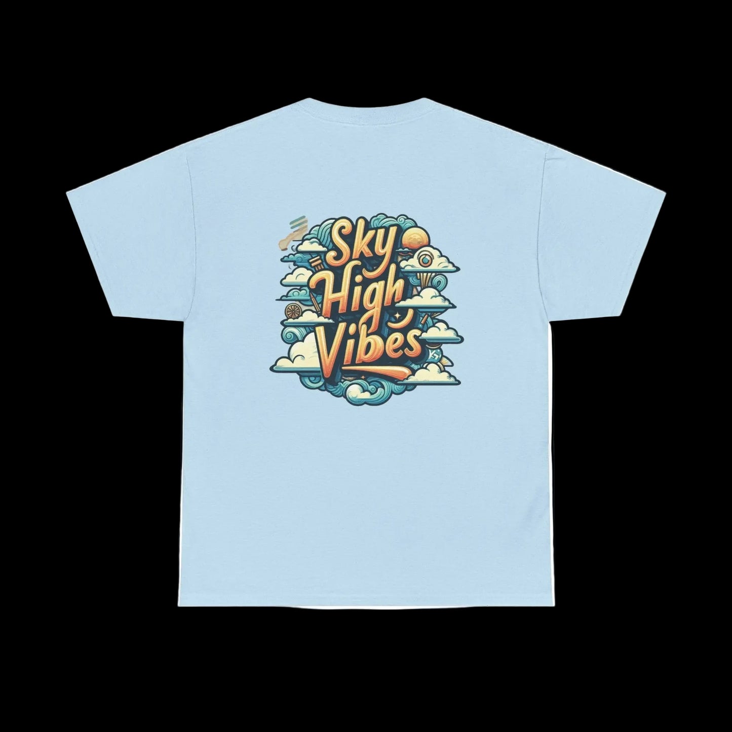 SHV - Retro Cloud Graphic Tee ("SHV" Chest Accent)