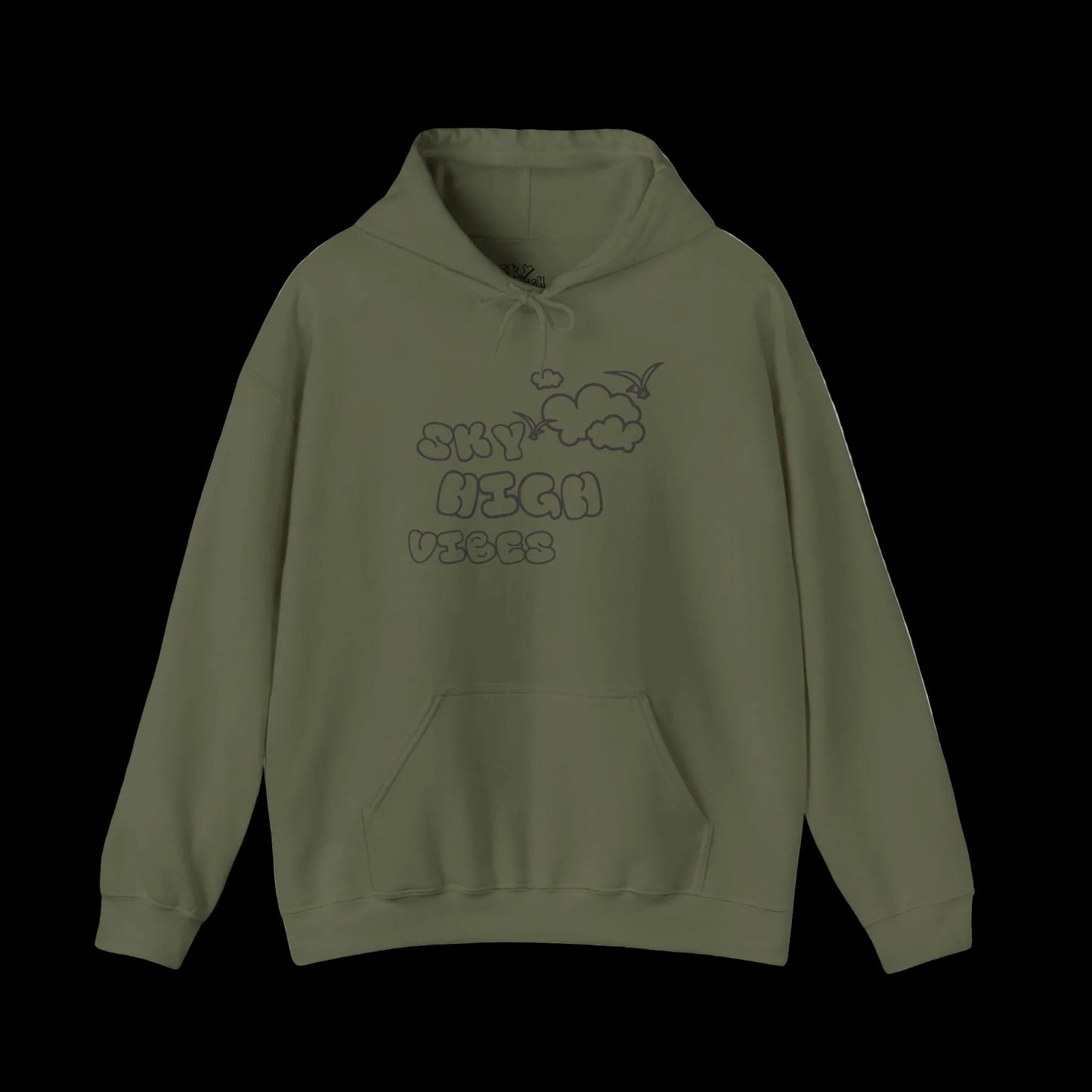 Stay High Vibes - "HandDrawn" Graphic Pullover
